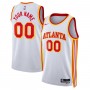 Atlanta Hawks Nike Unisex 2022/23 Swingman Custom Jersey White - Association Edition