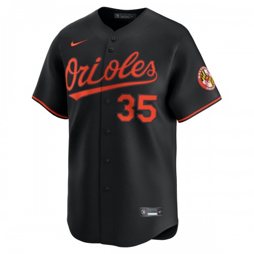 Adley Rutschman Baltimore Orioles Nike Alternate Limited Player Jersey - Black Adley Rutschman Baltimore Orioles Nike Alternate Limited Player Jersey - Black