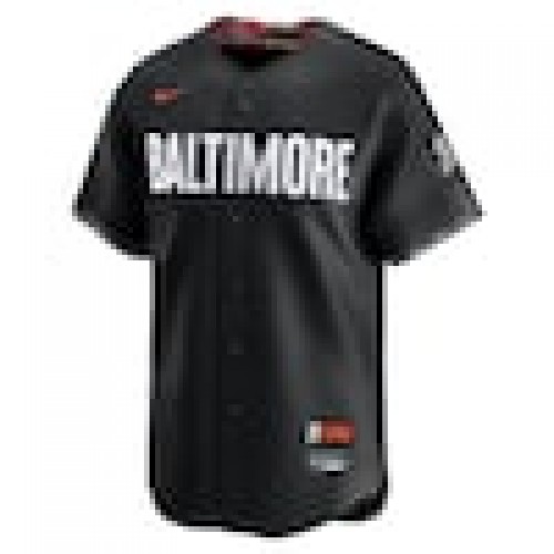 Adley Rutschman Baltimore Orioles Nike City Connect Limited Jersey - Black Adley Rutschman Baltimore Orioles Nike City Connect Limited Jersey - Black