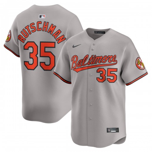 Adley Rutschman Baltimore Orioles Nike Road Limited Player Jersey - Gray Adley Rutschman Baltimore Orioles Nike Road Limited Player Jersey - Gray