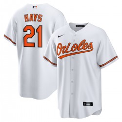 Austin Hays Baltimore Orioles Nike Replica Player Jersey - White Austin Hays Baltimore Orioles Nike Replica Player Jersey - White