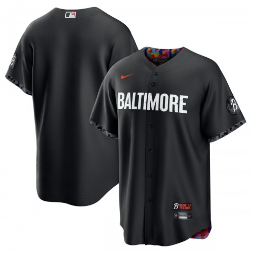 Baltimore Orioles Nike 2023 City Connect Replica Jersey - Black