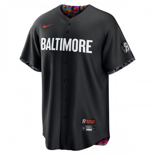 Cal Ripken Baltimore Orioles Nike 2023 City Connect Replica Player Jersey - Black
