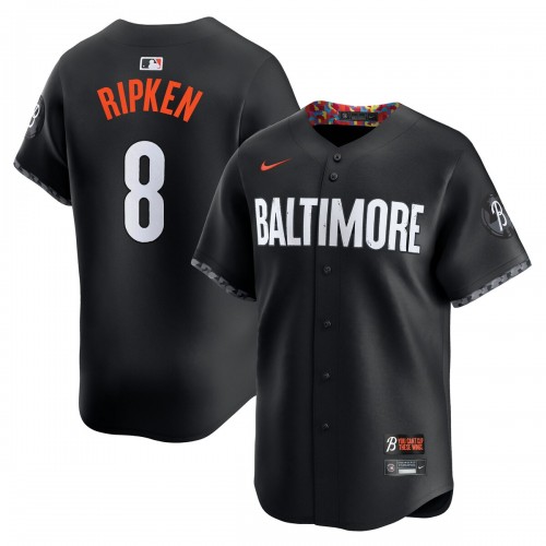 Cal Ripken Jr. Baltimore Orioles Nike City Connect Limited Jersey - Black Cal Ripken Jr. Baltimore Orioles Nike City Connect Limited Jersey - Black