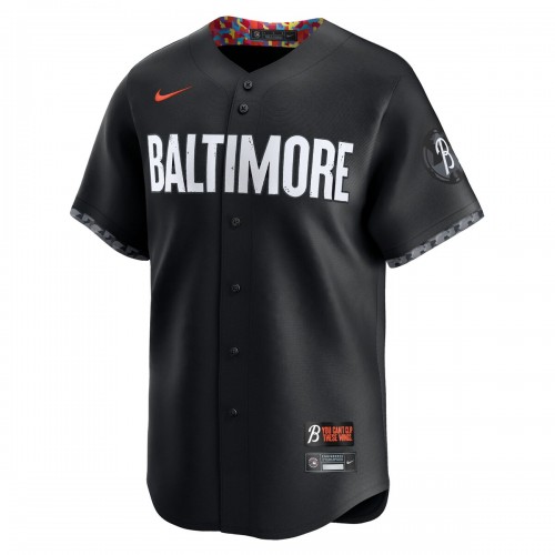 Cal Ripken Jr. Baltimore Orioles Nike City Connect Limited Jersey - Black Cal Ripken Jr. Baltimore Orioles Nike City Connect Limited Jersey - Black