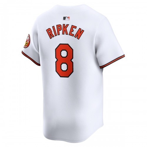 Cal Ripken Jr. Baltimore Orioles Nike Home Limited Player Jersey - White