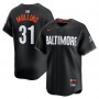 Cedric Mullins Baltimore Orioles Nike City Connect  Limited Player Jersey - Black