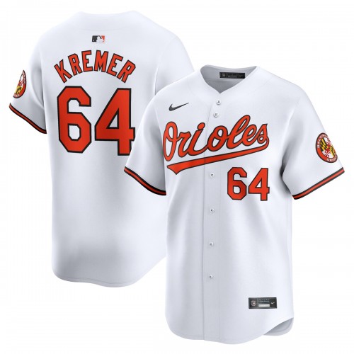 Dean Kremer Baltimore Orioles Nike Home Limited Player Jersey - White