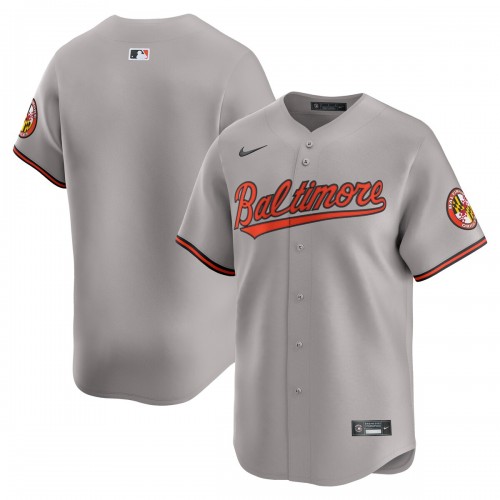 Baltimore Orioles Nike Road Limited Jersey - Gray Baltimore Orioles Nike Road Limited Jersey - Gray