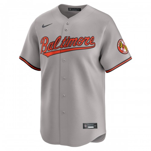 Baltimore Orioles Nike Road Limited Jersey - Gray Baltimore Orioles Nike Road Limited Jersey - Gray