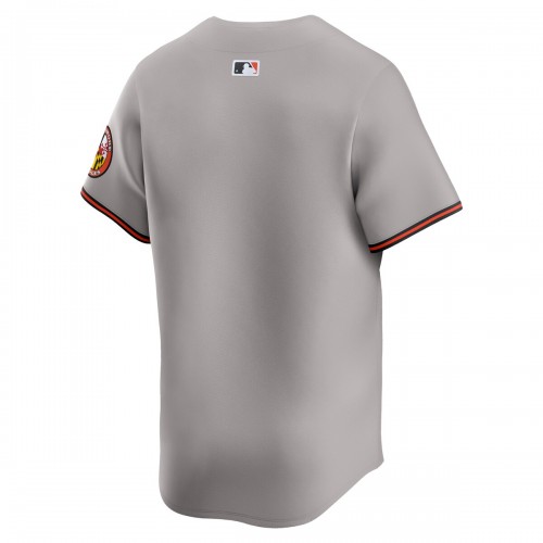 Baltimore Orioles Nike Road Limited Jersey - Gray Baltimore Orioles Nike Road Limited Jersey - Gray