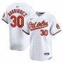 Grayson Rodriguez Baltimore Orioles Nike Home Limited Player Jersey - White