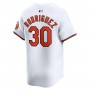 Grayson Rodriguez Baltimore Orioles Nike Home Limited Player Jersey - White