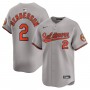 Gunnar Henderson Baltimore Orioles Nike Road Limited Player Jersey - Gray Gunnar Henderson Baltimore Orioles Nike Road Limited Player Jersey - Gray