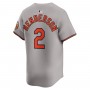 Gunnar Henderson Baltimore Orioles Nike Road Limited Player Jersey - Gray Gunnar Henderson Baltimore Orioles Nike Road Limited Player Jersey - Gray