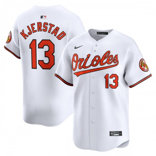 Heston Kjerstad Baltimore Orioles Nike Home Limited Player Jersey - White