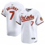 Jackson Holliday Baltimore Orioles Nike Home Limited Player Jersey - White