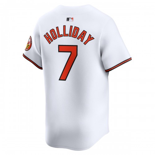 Jackson Holliday Baltimore Orioles Nike Home Limited Player Jersey - White