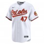 John Means Baltimore Orioles Nike Home Limited Player Jersey - White