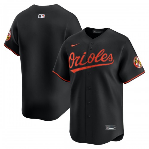 Baltimore Orioles Nike Limited Alternate Blank Replica Jersey - Black Baltimore Orioles Nike Limited Alternate Blank Replica Jersey - Black