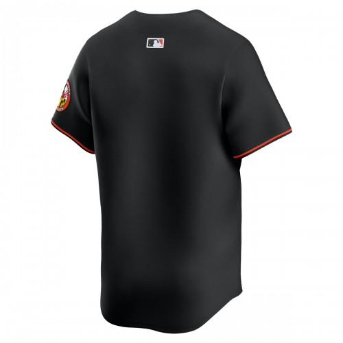 Baltimore Orioles Nike Limited Alternate Blank Replica Jersey - Black Baltimore Orioles Nike Limited Alternate Blank Replica Jersey - Black