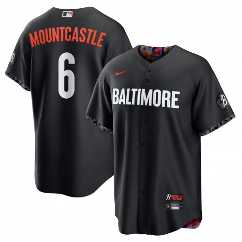 Ryan Mountcastle Baltimore Orioles Nike 2023 City Connect Replica Player Jersey - Black