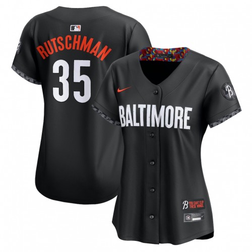 Adley Rutschman Baltimore Orioles Nike Women's City Connect Limited Jersey – Black Adley Rutschman Baltimore Orioles Nike Women's City Connect Limited Jersey – Black