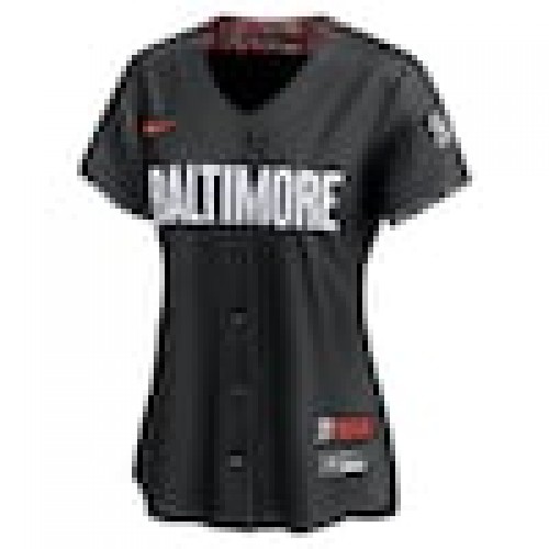 Adley Rutschman Baltimore Orioles Nike Women's City Connect Limited Jersey – Black Adley Rutschman Baltimore Orioles Nike Women's City Connect Limited Jersey – Black