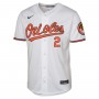 Gunnar Henderson Baltimore Orioles Nike Youth Home Limited Jersey – White