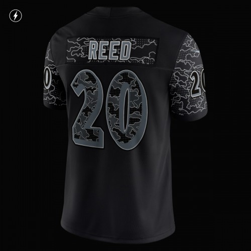 Ed Reed Baltimore Ravens Nike Retired Player RFLCTV Limited Jersey - Black