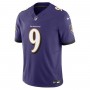 Justin Tucker Baltimore Ravens Nike Vapor F.U.S.E. Limited Jersey - Purple