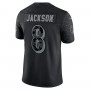 Lamar Jackson Baltimore Ravens Nike RFLCTV Limited Jersey - Black