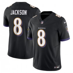 Lamar Jackson Baltimore Ravens Nike Vapor F.U.S.E. Limited Alternate Jersey - Black