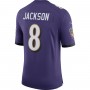 Lamar Jackson Baltimore Ravens Nike Speed Machine Limited Jersey - Purple