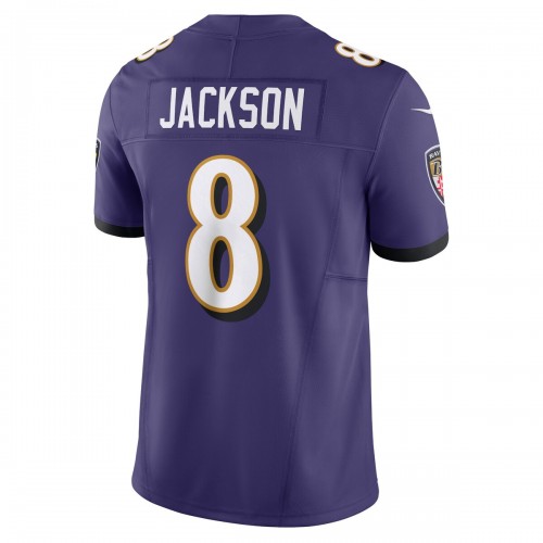 Lamar Jackson Baltimore Ravens Nike Vapor F.U.S.E. Limited  Jersey - Purple