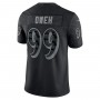 Odafe Oweh Baltimore Ravens Nike RFLCTV Limited Jersey - Black