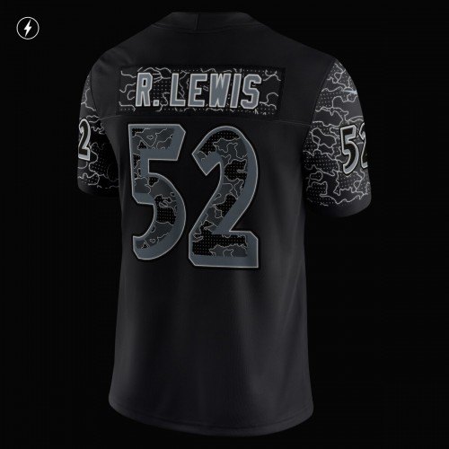 Ray Lewis Baltimore Ravens Nike Retired Player RFLCTV Limited Jersey - Black