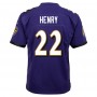 Derrick Henry Baltimore Ravens Nike Youth Game Jersey - Purple