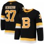 Patrice Bergeron Boston Bruins adidas Alternate Authentic Player Jersey - Black