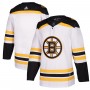 Boston Bruins adidas Away Authentic Blank Jersey - White