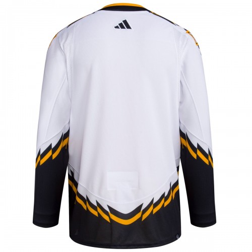 Boston Bruins adidas Reverse Retro 2.0 Authentic Blank Jersey - White