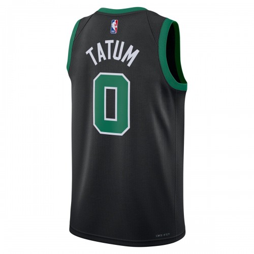 Jayson Tatum Boston Celtics Jordan Brand 2022/23 Statement Edition Swingman Jersey - Black