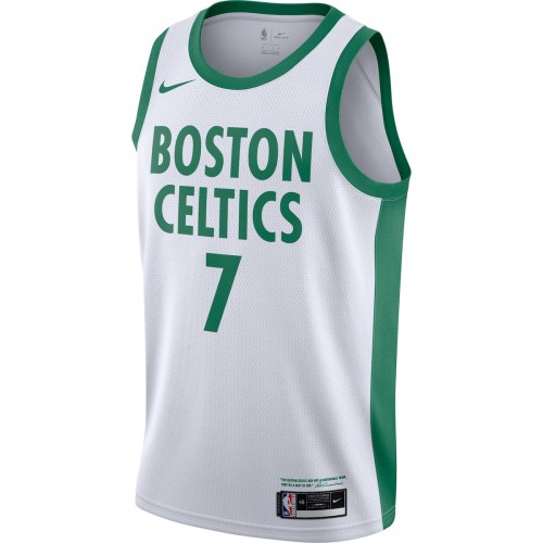 Jaylen Brown Boston Celtics Nike 2020/21 Swingman Player Jersey White - City Edition