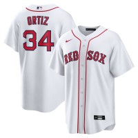  Adult Small Boston Red Sox Custom Back Cotton Crewneck Replica  Jersey : Sports & Outdoors
