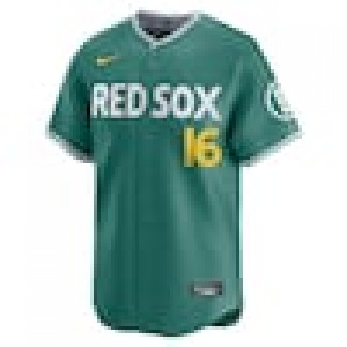 Jarren Duran Boston Red Sox Nike 2025 City Connect Limited Player Jersey - Green Jarren Duran Boston Red Sox Nike 2025 City Connect Limited Player Jersey - Green