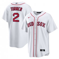 Justin Turner Boston Red Sox Nike Home Replica Player Jersey - White/Red Justin Turner Boston Red Sox Nike Home Replica Player Jersey - White/Red