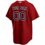 Boston Red Sox Nike Alternate Replica Custom Jersey - Red