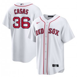 Triston Casas Boston Red Sox Nike Home Replica Jersey - White Triston Casas Boston Red Sox Nike Home Replica Jersey - White
