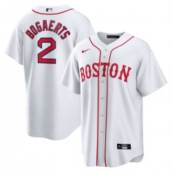 Xander Bogaerts Boston Red Sox Nike 2021 Patriots' Day Official Replica Player Jersey - White Xander Bogaerts Boston Red Sox Nike 2021 Patriots' Day Official Replica Player Jersey - White