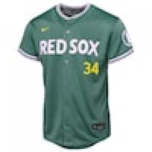 David Ortiz Boston Red Sox Nike Youth 2025 City Connect Limited Retired Player Jersey - Green David Ortiz Boston Red Sox Nike Youth 2025 City Connect Limited Retired Player Jersey - Green